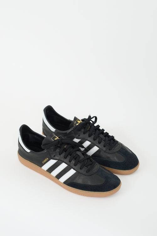 Adidas Black & White Samba Sneaker