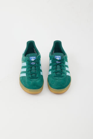 Adidas Green & Blue Gazelle Sneaker