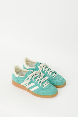 Sporty & Rich X Adidas Green Handball Spezial Suede Sneaker