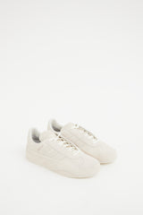 Y-3 Off-White Beige Suede Gazelle Low Top Sneaker