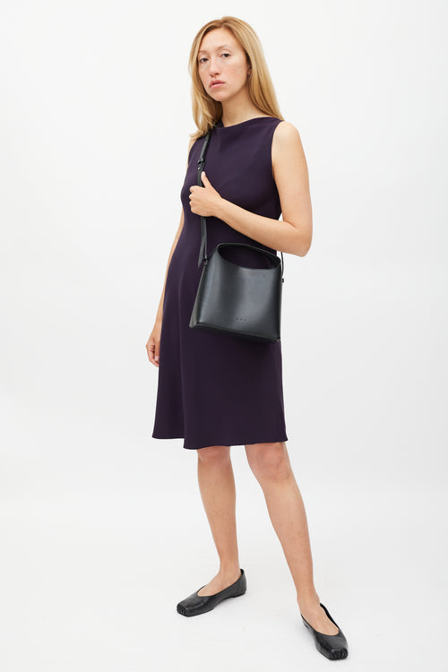 Aesther Ekme Black Leather Sac Mini Bag