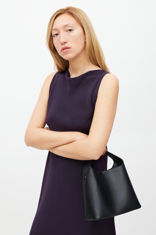 Aesther Ekme Black Leather Sac Mini Bag