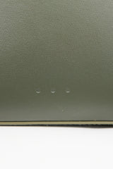 Aesther Ekme Green Leather Demi Lune Tote