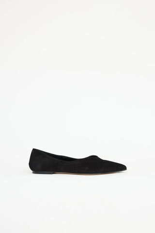 Aeydē Suede Pointed Toe  Flat