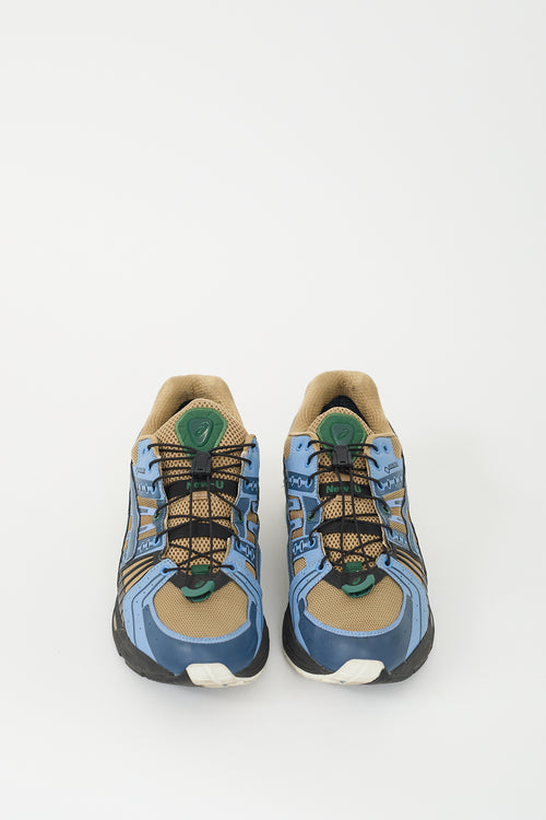 Asics X Affix Works Brown & Blue Gel Kinsei OG Gore-Tex Sneaker