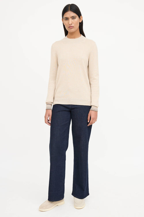 AgnonaCashmere Mockneck Sweater