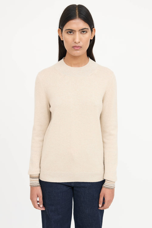 AgnonaCashmere Mockneck Sweater