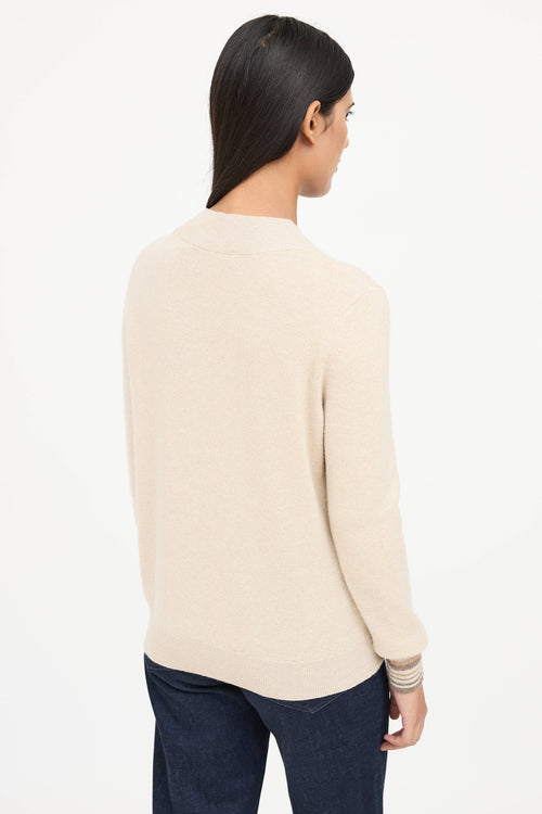 AgnonaCashmere Mockneck Sweater