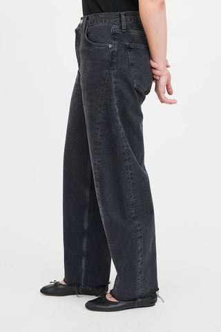 AgoldeLuna Pieced Barrel Jeans