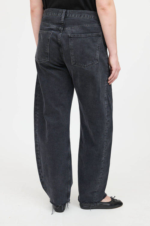 AgoldeLuna Pieced Barrel Jeans