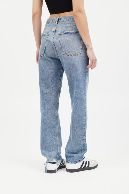 Agolde Medium Wash 90s Jeans