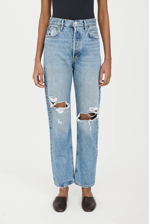 Agolde 90s Pinch Distressed Jeans
