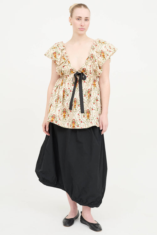 Aguabendita Floral Horizonte Dress