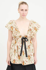 Aguabendita Floral Horizonte Dress