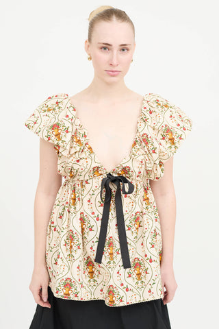 Aguabendita Floral Horizonte Dress
