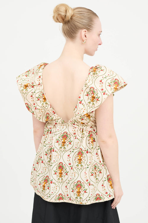 Aguabendita Floral Horizonte Dress