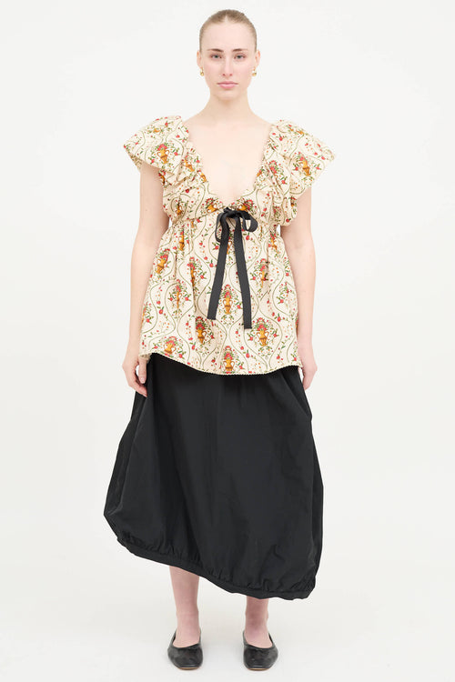 Aguabendita Floral Horizonte Dress