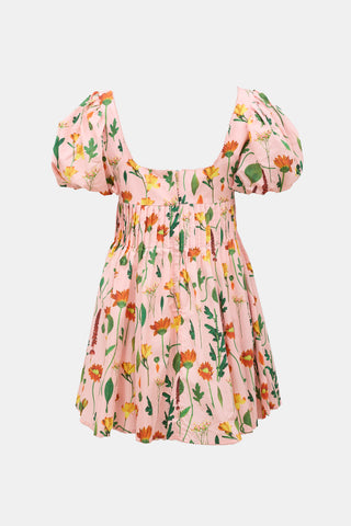 Agua by Agua Bendita Floral Caramelo Primavera Dress