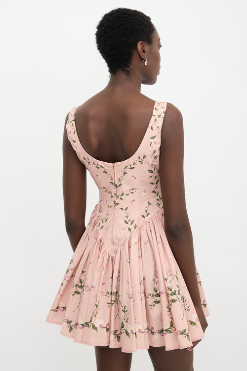 Agua by Agua Bendita Floral Pluma Mini Dress