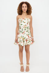 Agua by Agua Bendita Linen Arturio Mini Dress