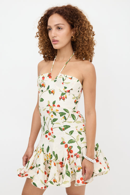 Agua by Agua Bendita Linen Arturio Mini Dress