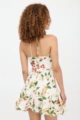 Agua by Agua Bendita Linen Arturio Mini Dress