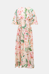 Agua by Agua Bendita Linen Gesto Jardinera Dress