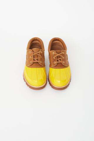 Aimé Leon Dore Yellow & Brown Low Pápia Boot