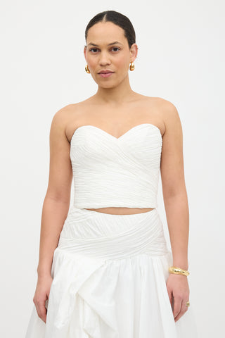 Aje Constellation Bustier Top