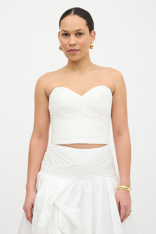 Aje Constellation Bustier Top