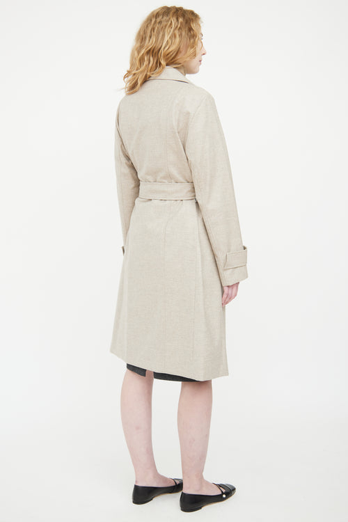 Akris Grey Cashmere Coat