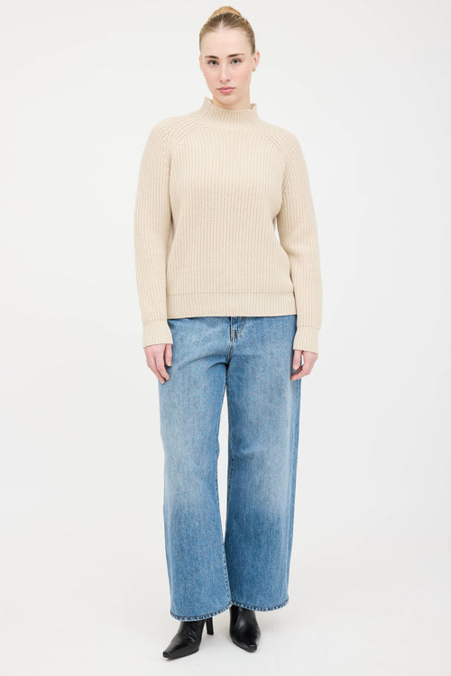 Akris Cashmere Metallic Sweater