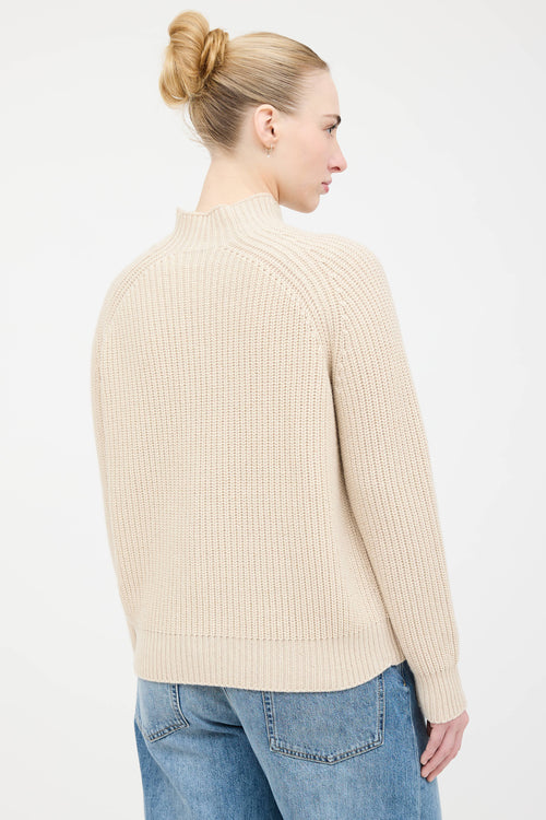 Akris Cashmere Metallic Sweater