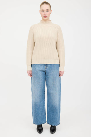 Akris Cashmere Metallic Sweater