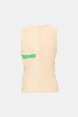 Akris Silk Colour Block Top