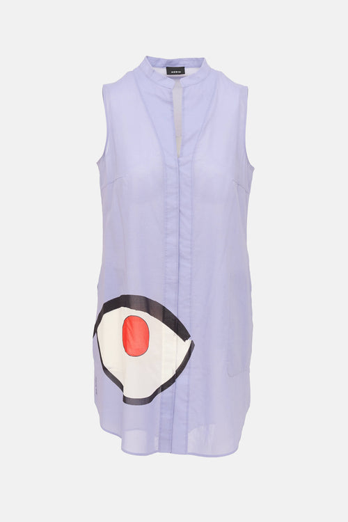 Akris X Greta Bratescu Tunic Top