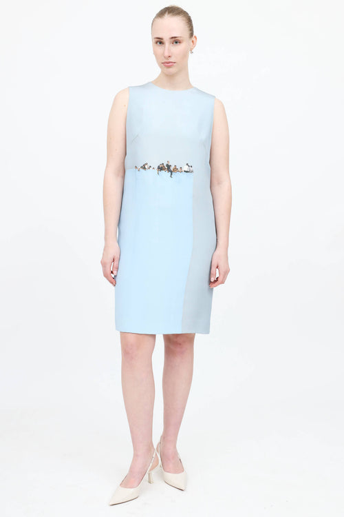 Akris Silk Photo Print Dress