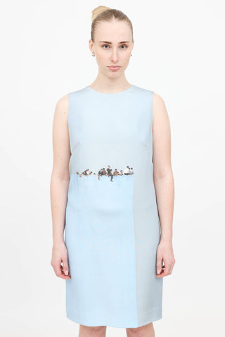 Akris Silk Photo Print Dress
