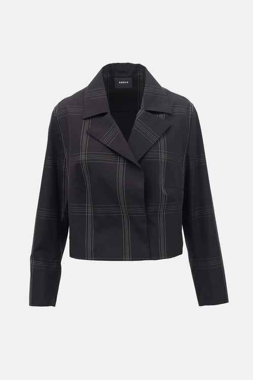 Akris Check Trench Set
