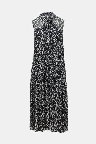Akris Crepe Printed Dress