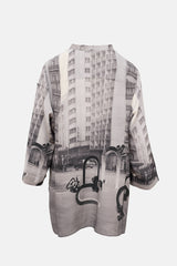 Akris Magnets Photo Print Top