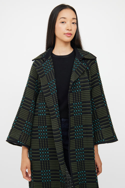 Akris Black Knit Wool Jacket