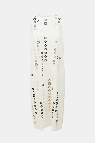 Akris Grommet Shift Dress