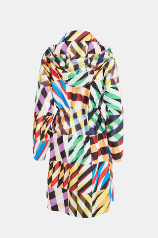 Akris Patchwork Rain Jacket