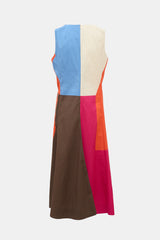 Akris Poplin Colour Block Dress