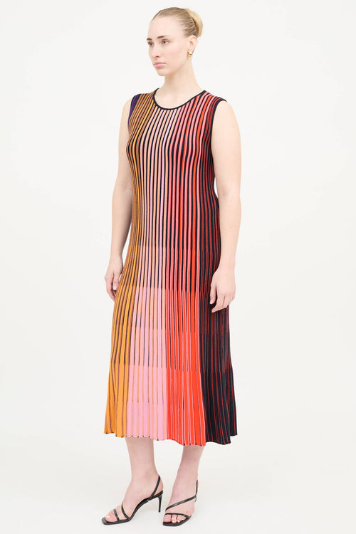 Akris Knit Striped Dress