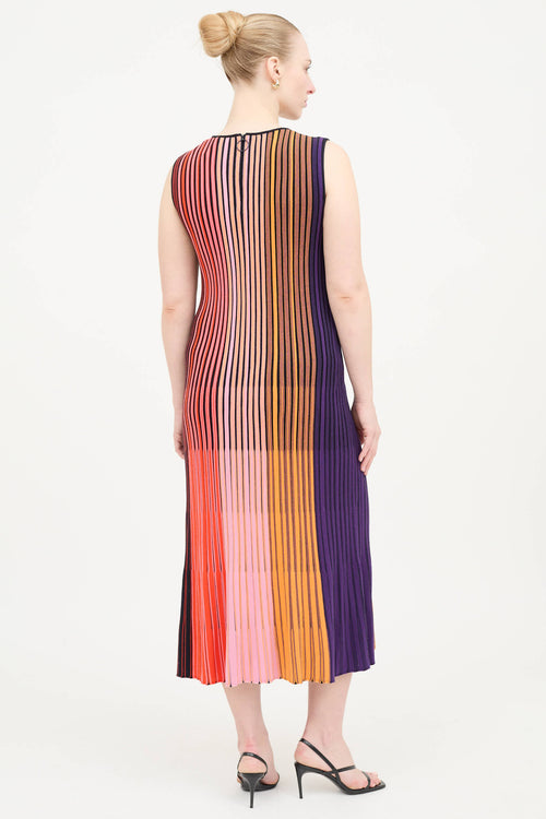 Akris Knit Striped Dress