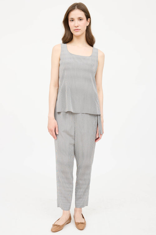AkrisSilk Striped Co-Ord Set