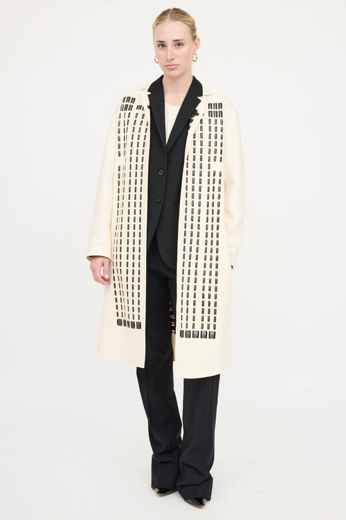 Akris Wool Cutout Coat