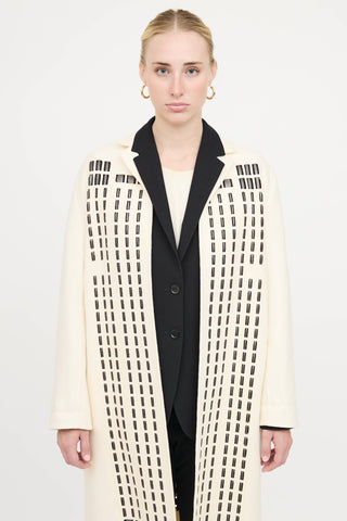 Akris Wool Cutout Coat